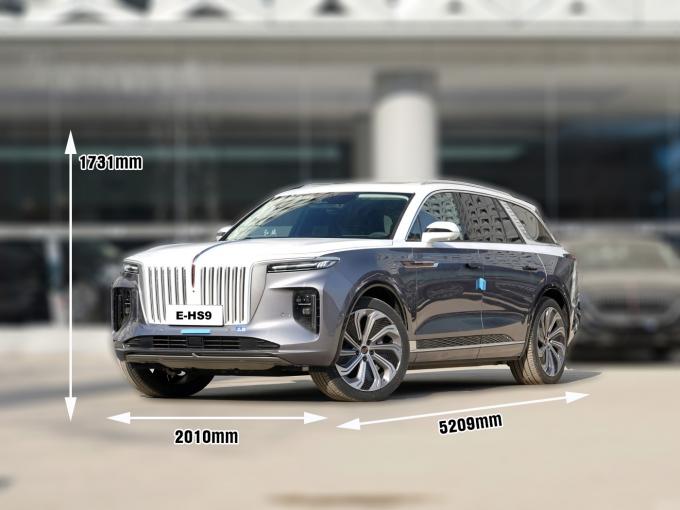 In stock Hongqi E-Hs9 Nuova o usata Cina Nuova auto elettrica con motore 4WD 6 posti 690km Hongqi E-Hs9 0